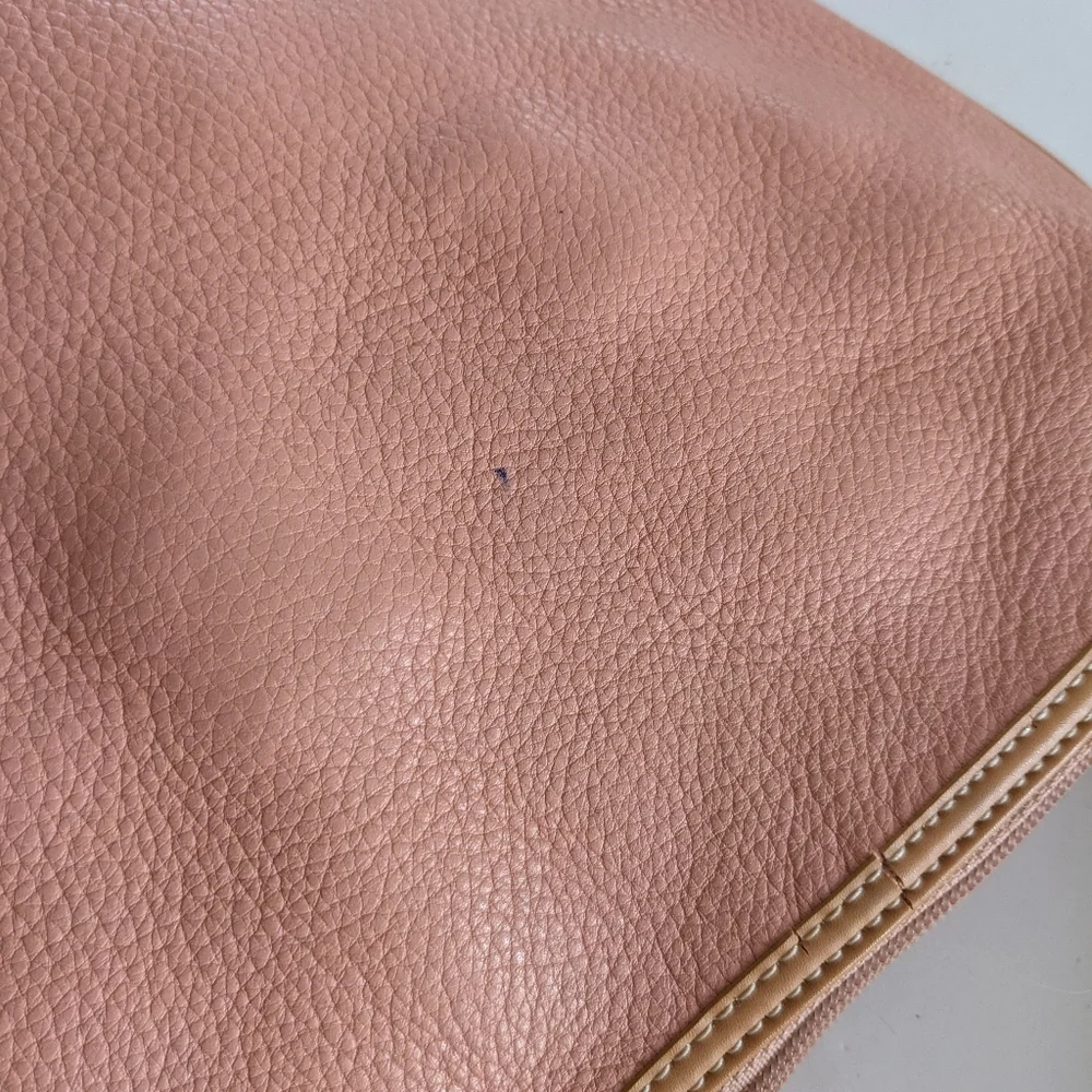 Maxx NY Pink Leather Hobo Bag - Picture 6 of 11